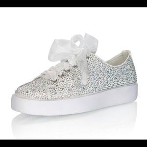 Marc Defang Jade AB crystal sneakers Size 6